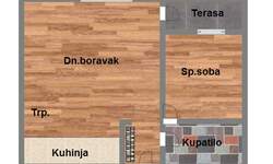 Dvosoban stan, Novi Sad, prodaja, 44m2, 108740e, id957529